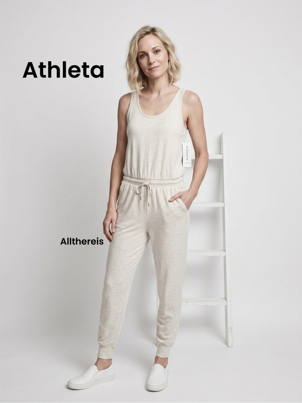 NWT ATHLETA Jumpsuit Balance SP - Picture 8 of 14